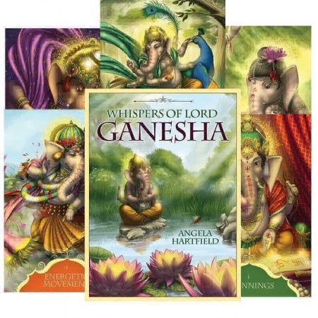 Whispers of Lord Ganesha Oracle Kortos Blue Angel